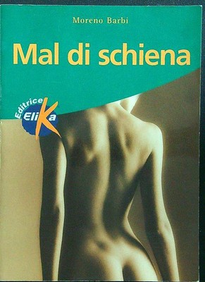 RÜCKENSCHMERZEN BARBI MORENO ELIKA 2001 \ BROSCHUR