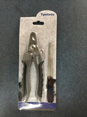 Tpotato Dog Nail Clippers, Dog Nail Trimmer Large Breed With Quick Sensor, Safa
