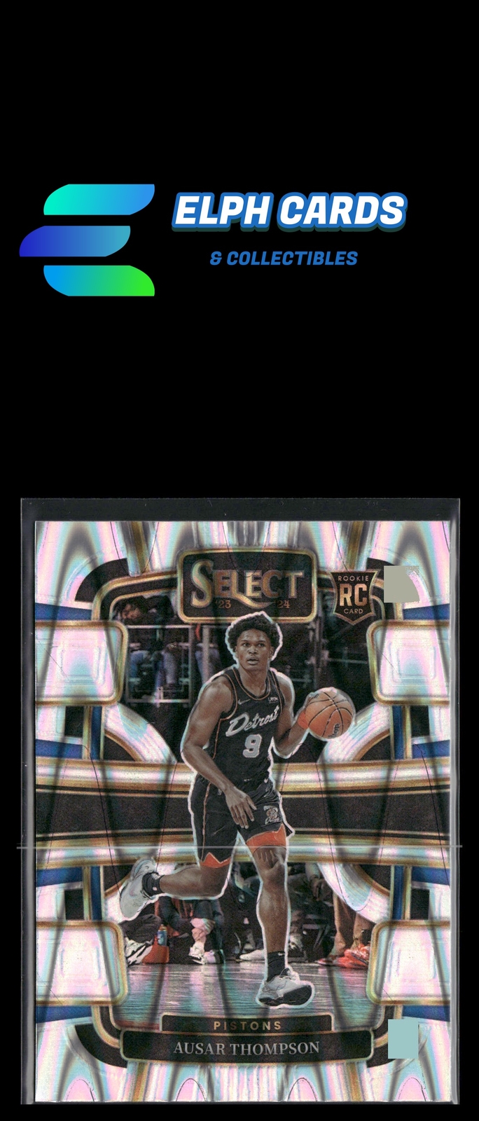 2023-24 Panini Select #95 Ausar Thompson Tectonic Prizms