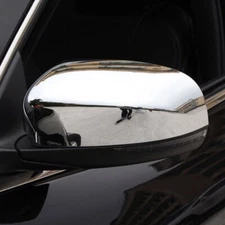 For Jeep Compass 2018-2025 Rearview Side Wing Mirror Cover Chrome Molding Trim
