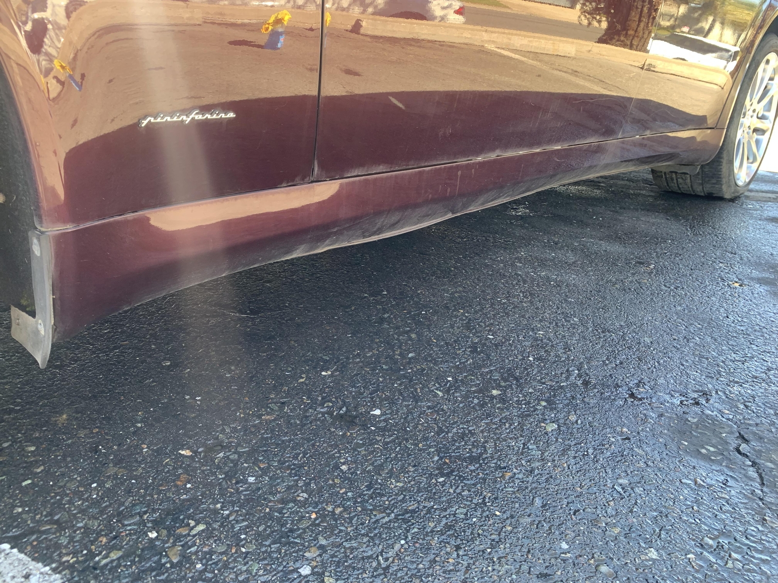 08 MASERATI Left LH Driver Rocker Moulding CODE=226125