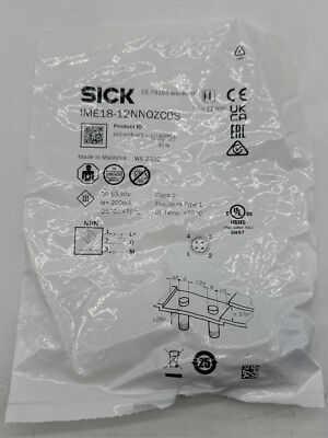 Sick IME18-12NNOZCOS Inductive Proximity Switch Sensor 