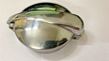2.5" MONZA POLISHED ALLOY PETROL TANK FUEL FLIP CAP FOR CAFE RACER BSA AJS