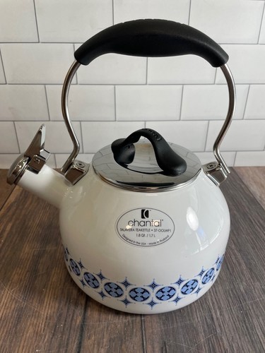 Chantal Enamel on Steel 1.8 Quart Talavera Teakettle **NEW