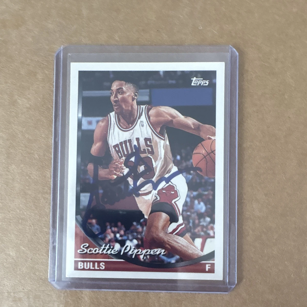 Scottie Pippen Basketball Autographed ungraded Sports Trading