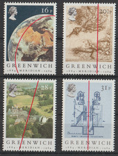 == Royaume-Uni. Série ★★ Centenaire du méridien de Greenwich - 1984 ==