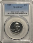 1955 Proof Washington Quarter PR67 PCGS - Exceptional Beauty!