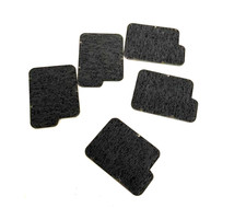 5 x HANDMADE Rear SSD/RAM Memory Cover/Door for Getac F110 G2/G3 Tablet "READ"