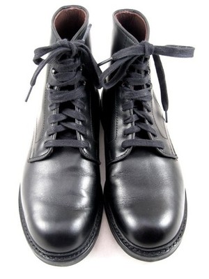 Allen Edmonds ''HIGGINS MILL'' WEATHERPROOF Boots 8.5 EEE Black CHROMEXCEL(779N)