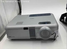NEC VT660 Silver Bluetooth DLP High Definition Portable Home Theater Projector