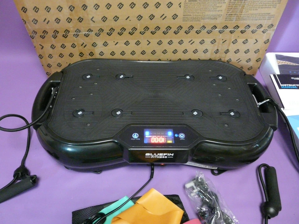 Bluefin Fitness Vibration Plate Ultra Slim Plus Vibration Plate Exercise Machine - Image 2 of 4