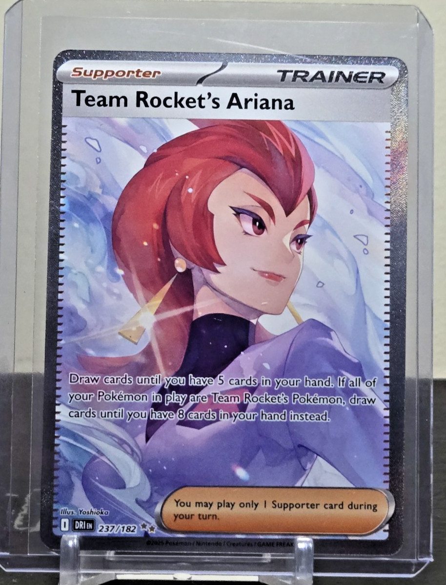 Team Rocket's Ariana 237/182 Sv10: Destined Rivals Holo