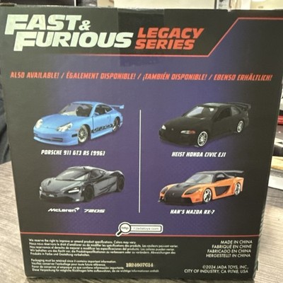 Jada Fast & Furious Legacy Series Heist Honda Civic EJ1 & Han's