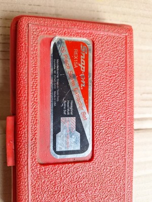 REX15B Snap-On Schraubenausdreher Set 15-teilig Sechskantkopf Multi Spline