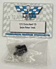 Robinson Racing Products: 1212 EXTRA HARD 12T 5m/m PINION 1MOD, RC PART INV. 18