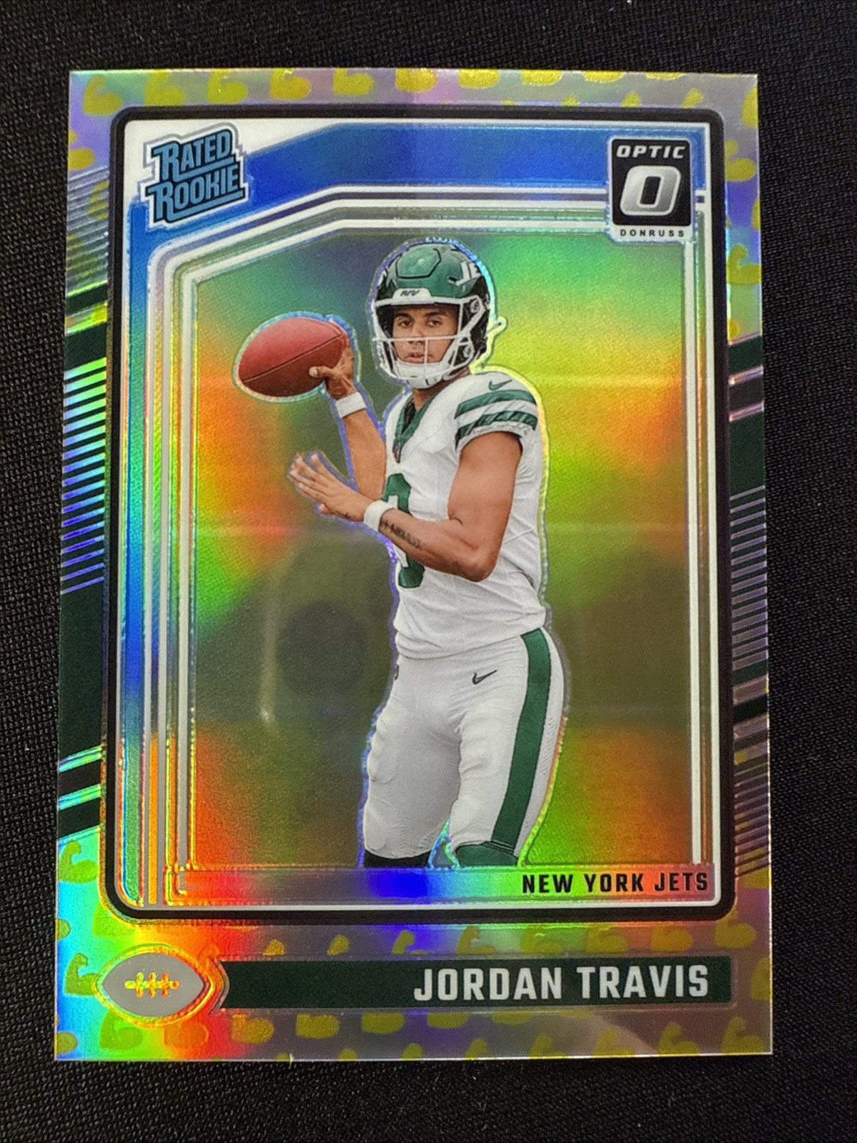 Jordan Travis Rookie Card RC 2024 Optic Flex Prizm /149 #260