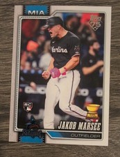 2026 Topps Series 1 Jakob Marsee Rookie Gold Cup Marlins