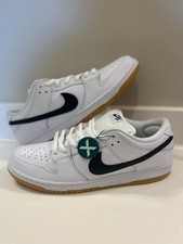 Nike SB Dunk Low Pro Shoes Triple White Size ...