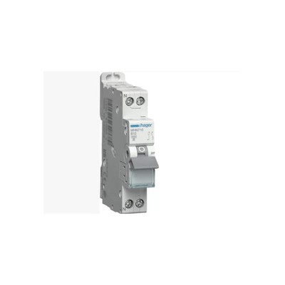 Hager MHN710 Leitungsschutzschalter 1P+N 10A 1Mod. Kurve B 4,5kA