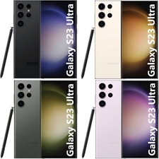 NEW SEALED Samsung Galaxy S23 Ultra 8 256GB SM-S918U Factory Unlocked Smartphone