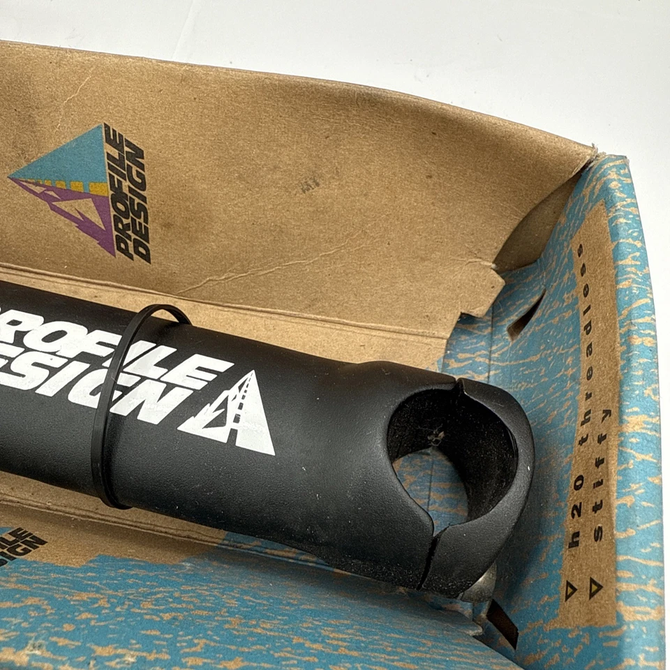 VINTAGE PROFILE H2O THREADLESS STIFFY STEM 90 Degree 130mm NOS Bike Stem 1998 - Image 2 of 4