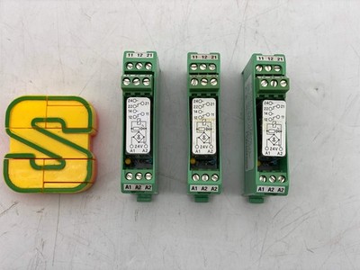 Phoenix Contact 17-REL/KSR- 24/21-21-LC AU Latching Relay *Lot of (3)* (Used)