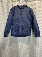 Boy  s Nike Hooded Zip-Up Jacket - Size 4T - Blue With Soft Lining