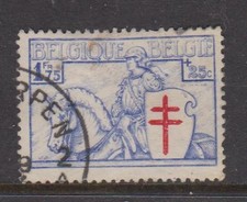 1934 USED BELGIUM (SEMI-POSTAL) STAMP (SC#B161) SCV-$12.00    THINS