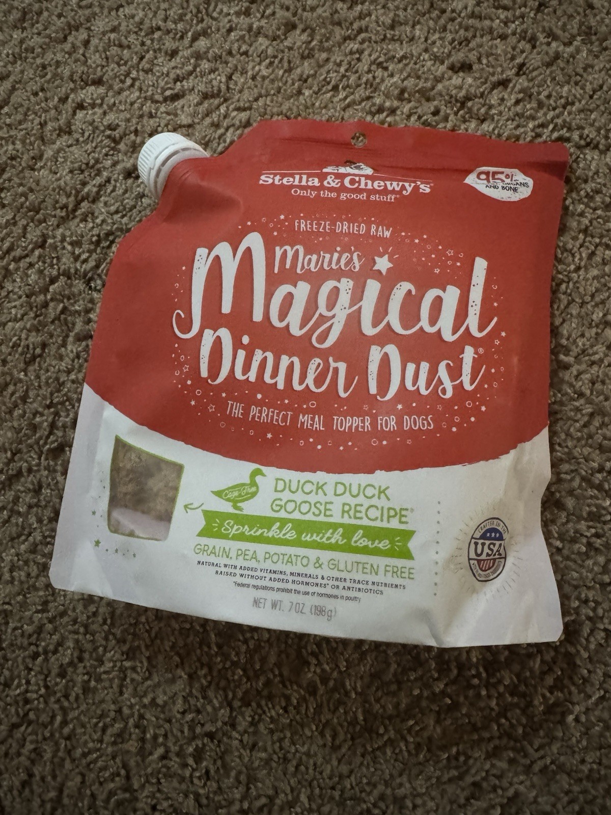 Stella & Chewy's Freeze-Dried Raw Marie's Magical Dinner Dust &ndash; 7 Oz NEW