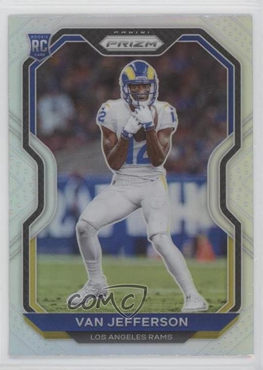 2020 Panini Prizm Rookie Silver Prizm Van Jefferson #377 2y5