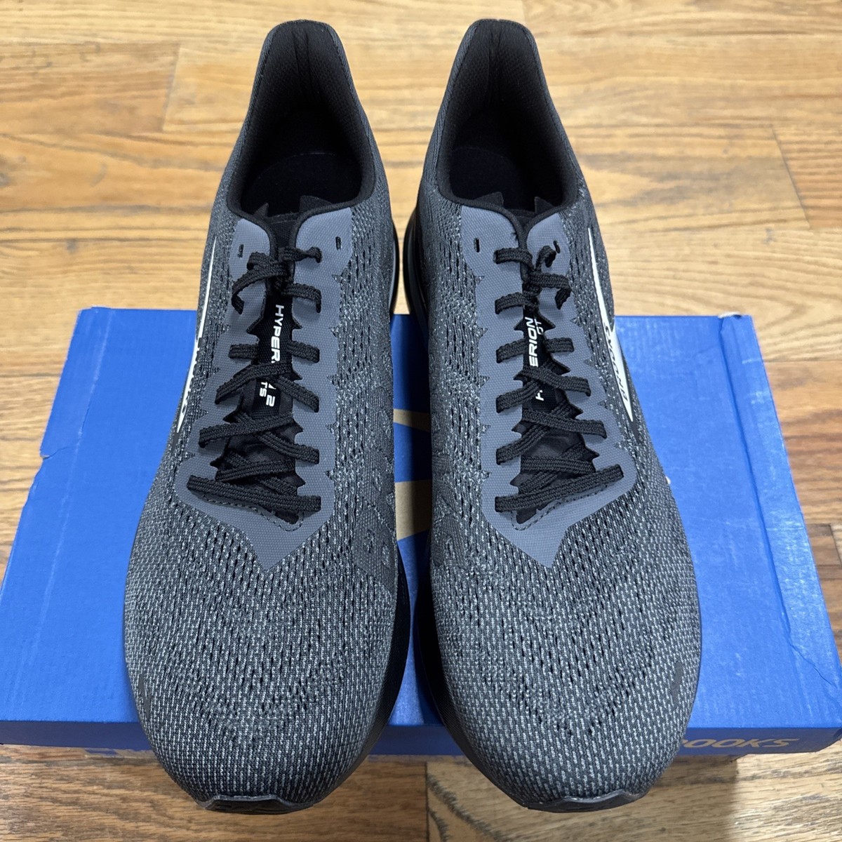 Brooks Hyperion GTS 2 Men 7.5 D Running Shoes Black Ebony Primer Gray Sneaker Brooks Men main image 2