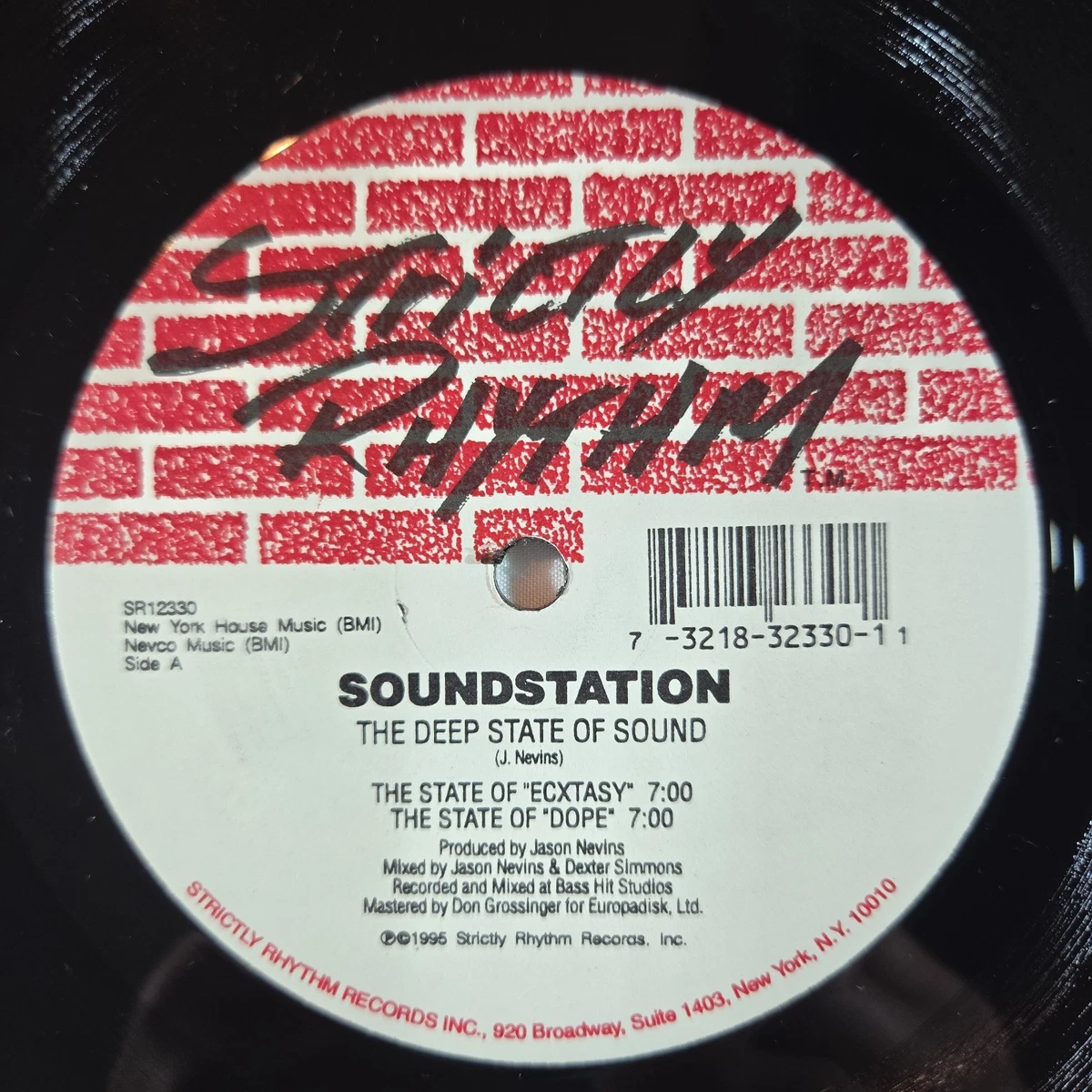 90-93年 US盤 Strictly Rhythm 12\