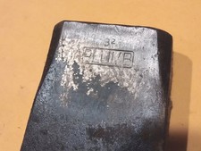 Vintage Plumb 32 Axe Head Rafting Pattern, Single Bit 3 lbs. 8 oz USA Made