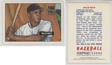 1997 Topps Willie Mays Reprints Willie Mays (1951 Bowman) #1 HOF