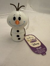 Hallmark Itty Bittys Disney Frozen Olaf Glossy Plastic Christmas Ornament NWT