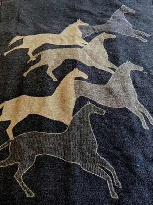 Wellspring Legend Blanket Plains Indian Collection Running Horses