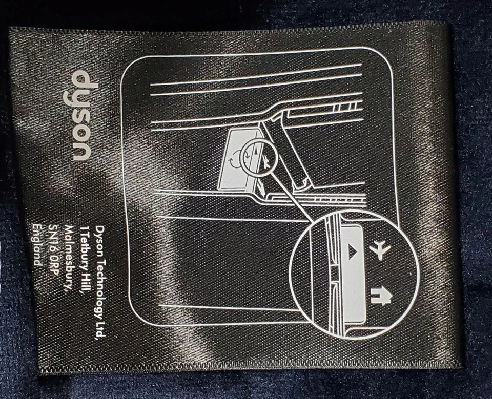 Bolsa de viaje resistente al calor Dyson Corrale Airwrap bolsa estuche negro/cobre/azul marino Foto 3 de 4