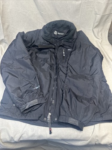 Marmot 3 In 1 Jacket W/ Hood Men’s Large Multi-layer Black 2 Jackets Tiptop - Picture 7 of 15