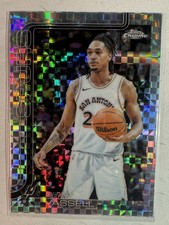 2025-26 Topps Chrome #202 Devin Vassell X-Fractor