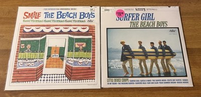 Beach Boys Vinyl Record LP Lot Surfer Girl & Smile Sessions UK Import SEALED NEW