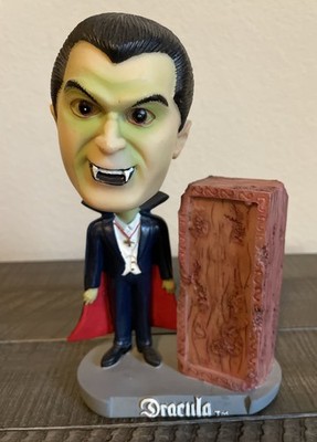 Vintage Universal Studios Dracula Vampire Monster Nodder Bobblehead Coin Bank