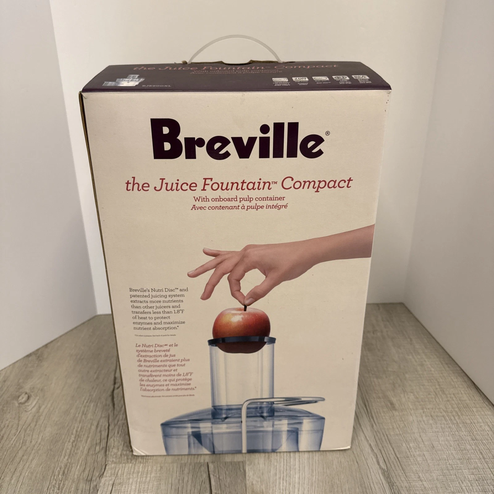 Breville The Juice Fountain Compact Juice Extractor BJE200XL - Read Description