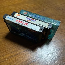 FC Gradius I II 1 2, Salamander Konami 3Set Nintendo Famicom Cassette Only Works