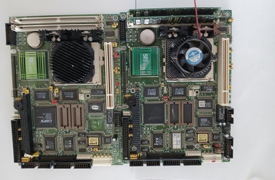 2PC USED Advantech PCM-5862E Rev.A1 Industrial control motherboard for repair