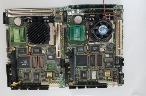 2PC USED Advantech PCM-5862E Rev.A1 Industrial control motherboard for repair