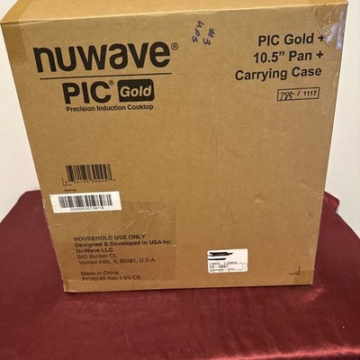 Nuwave Pic Gold Induction Cooktop 10.5'', Carrying Case