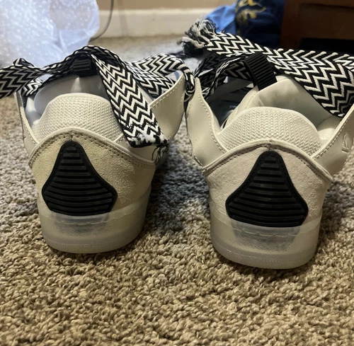 Black And White Lanvin Curb Size 9.5 Mens