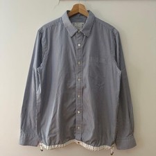 USED SACAI STRIPE POPLIN SHIRTS 3 GOOD