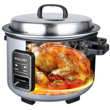 15L Commercial Rice Cooker 84 cup Cooked Extra Large Rice Cooker