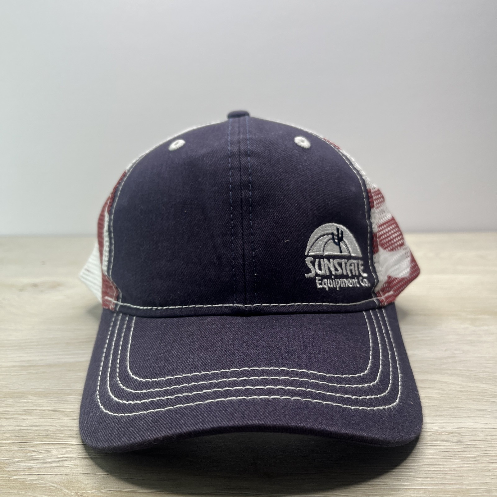 Sunstate Equipment Hat Gray Adjustable Hat Adult … - image 3